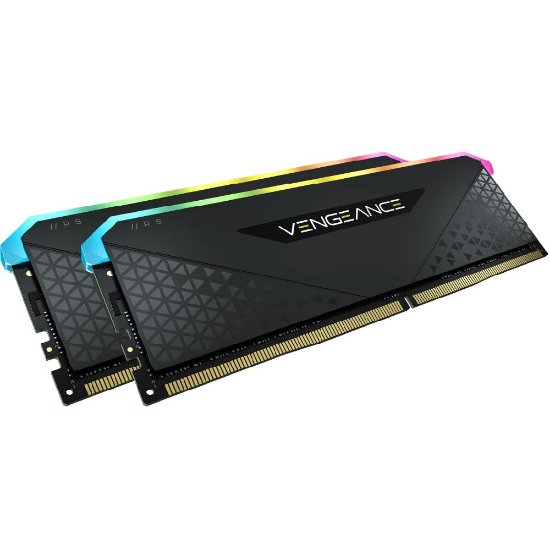 Memorija PC-25600 32GB, CORSAIR Vengeance RGB RS, CMG32GX4M2E3200C16, DDR4 3200MHz, kit 2x16GB
