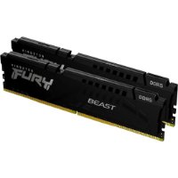 Memorija PC-48000, 32GB, KINGSTON Fury Beast KF560C30BBEK2-32, DDR5 6000MHz, EXPO, 2x16GB