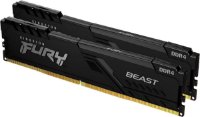 Memorija PC-25600, 32GB, KINGSTON Fury Beast KF432C16BB1K2/32, DDR4 3200MHz, kit 2x16GB
