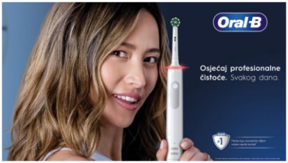 Električna četkica za zube ORAL-B Vitality Pro, crna