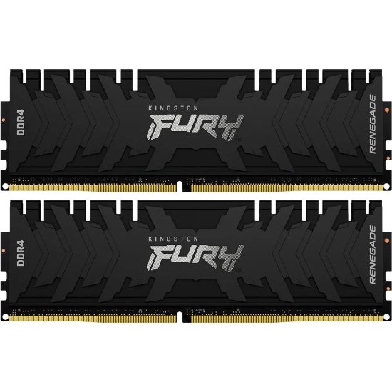 Memorija PC-25600, 32GB, KINGSTON Fury Renegade Black XMP KF432C16RB12K2/32, DDR4 3200MHz, 2x16GB
