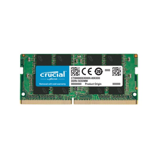 Memorija SO-DIMM PC-25600, 8GB, CRUCIAL CT8G4SFRA32A, DDR4 3200MHz