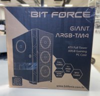 RABLJENI - Kućište BIT FORCE GIANT ARGB-TM4, E-ATX, RGB, crno, window, bez napajanja
