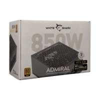 Napajanje 850W, WHITE SHARK Admiral, 140mm vent., 80+ Gold, modular