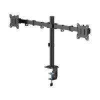 Stalak za monitor SBOX LCD-352/2-3, stolni, do 32", za 2 monitora, crni