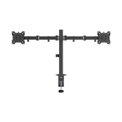 Stalak za monitor SBOX LCD-352/2-3, stolni, do 32", za 2 monitora, crni