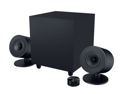 Zvučnici RAZER Nommo V2 Pro, 2.1, USB-C, bluetooth, daljinski, crni