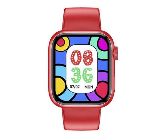 Pametni sat FOREVER iGo 3, pametne obavijesti, crveni