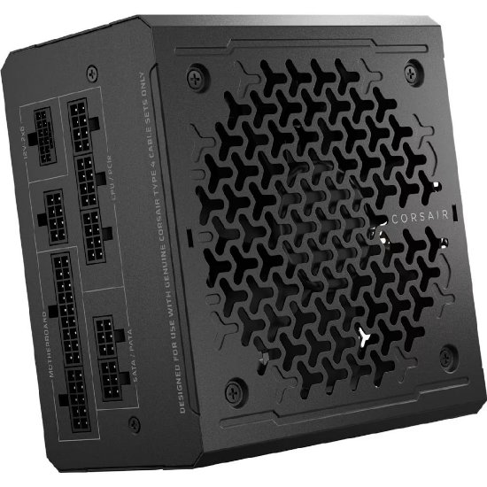 Napajanje 1000W, CORSAIR RM1000e 2025, CP-9020297-EU, ATX 3.1, 120mm vent., 80+ Gold, modularno