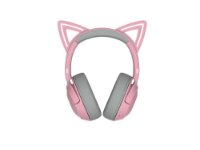 Slušalice RAZER Kraken Kitty BT V2 Quartz, bežične, Bluetooth, roze