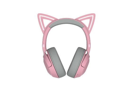 Slušalice RAZER Kraken Kitty BT V2 Quartz, bežične, Bluetooth, roze
