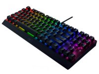 Tipkovnica RAZER BlackWidow V3 Tenkeyless, mehanička, Yellow Switch, RGB, US Layout, crna, USB
