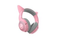 Slušalice RAZER Kraken Kitty BT V2 Quartz, bežične, Bluetooth, roze