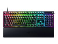 Tipkovnica RAZER Huntsman V3 Pro, Analog Switch, RGB, US Layout, USB, crna