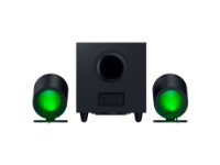 Zvučnici RAZER Nommo V2 Pro, 2.1, USB-C, bluetooth, daljinski, crni