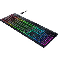 Tipkovnica RAZER BlackWidow V4 HyperSpeed, mehanička, low profile Orange switch, RGB, UK Layout, crna, USB