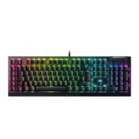 Tipkovnica RAZER BlackWidow V4 X, mehanička, Green switch, RGB, UK Layout, crna, USB