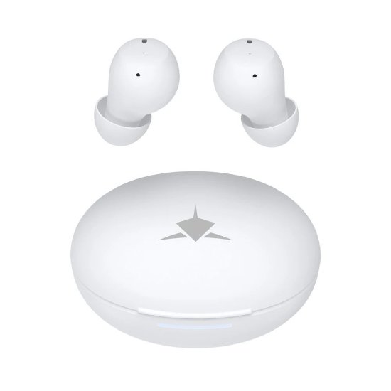 Slušalice WHITE SHARK GEB-TWS-02 Vortex, in-ear, bežične, bluetooth, bijele