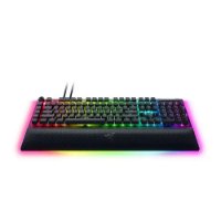 Tipkovnica RAZER BlackWidow V4 Pro, mehanička, Green, RGB, US Layout, crna, USB