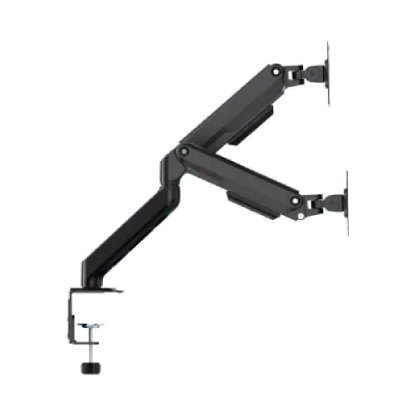 Stalak za monitor SBOX LCD-S024-3, stolni, do 32", za 2 monitora, crni