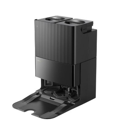 Robotski usisavač ROBOROCK Q Revo 5AE, stanica za samočišćenje, crni