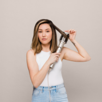 Uvijač za kosu SHARK HD424SLEU Flexstyle, 3 u 1, 1400 W, stilizator, sušilo, srebrna