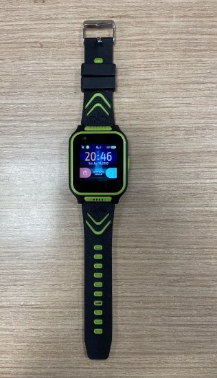 RABLJENI - Dječji pametni sat MYKI 4, 4G video pozivi, praćenje lokacije, vodootporan, crno-zeleni