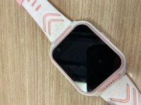 RABLJENI - Dječji pametni sat MYKI 4, 4G video pozivi, praćenje lokacije, vodootporan, bijelo-rozi