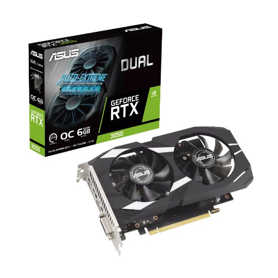 Grafička kartica ASUS GeForce RTX 3050 Dual OC, 6GB GDDR6