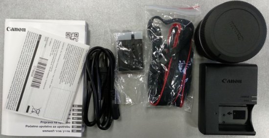 RABLJENI - Digitalni fotoaparat CANON EOS R50 + RF-S 18-45mm f/4.5-6.3 IS STM, 24,2 Mp, 4K Ultra HD, crni