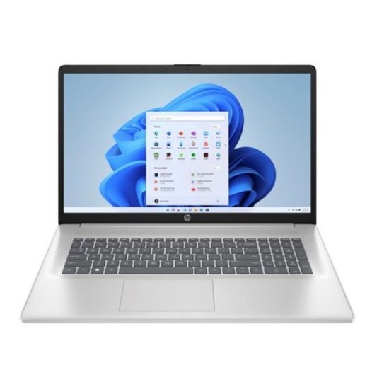 Laptop HP 17-cp2036nm B9PW0EA / Ryzen 5 7520U, 16GB, 512GB SSD, AMD Radeon Graphics, 17.3" FHD IPS, Windows 11, srebrni