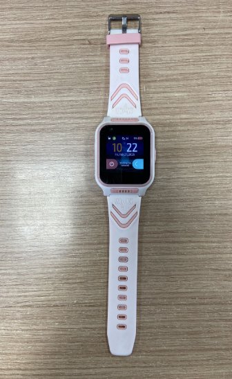 RABLJENI - Dječji pametni sat MYKI 4, 4G video pozivi, praćenje lokacije, vodootporan, bijelo-rozi