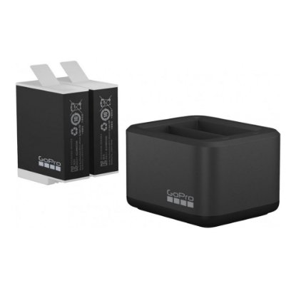 Dodatak za sportske digitalne kamere GOPRO HERO9/HERO10/HERO11 Black, Dual Battery Charger + Battery, ADDBD-211-EU
