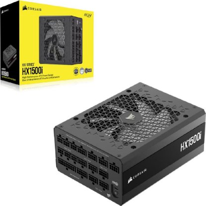 Napajanje 1500W CORSAIR HX1500i CP-9020309-EU, ATX 3.1, 140mm vent., 80+ Platinum, modularno