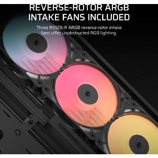 Kućište CORSAIR Frame 4500X, window, MIDI, E-ATX, crno, bez napajanja