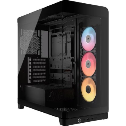 Kućište CORSAIR Frame 4500X, window, MIDI, E-ATX, crno, bez napajanja
