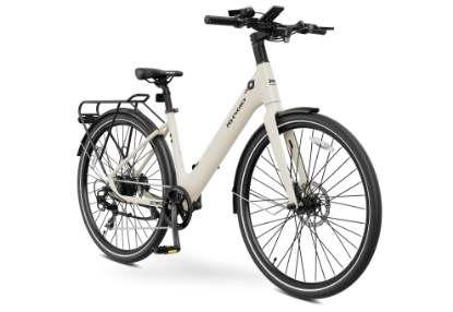 Električni bicikl MS ENERGY eBike c30, kotači 28", bijeli