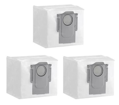 Vrećice za ROBOROCK Ultra, Pure postaje, 3 kom, bijele