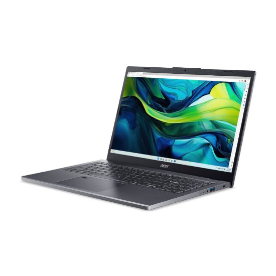 IZLOŽBENI - Laptop ACER Aspire 15 NX.KS7EX.00E / Core 5 120U, 16GB, 512GB SSD, Intel HD Graphics, 15.6" FHD TN, Windows 11, sivi