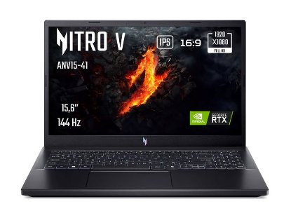 Laptop ACER Nitro V 15 NH.QPFEX.00K / Ryzen 5 6600H, 16GB, 512GB SSD, nVidia GeForce RTX 3050, 15.6" FHD 165Hz IPS, Windows 11, crni