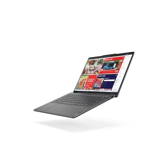 IZLOŽBENI - Laptop LENOVO Yoga 7 83DJ0036SC / Core Ultra 7 155H, 16GB, 1TB SSD, Intel Arc Graphics, 14" 2,8K 120Hz OLED Touch, Windows 11, sivi