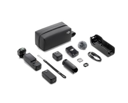 Gimbal stabilizator/kamera DJI Osmo Pocket 3 Creator Combo, 4k 120FPS, 3 axis stabilizator, crni