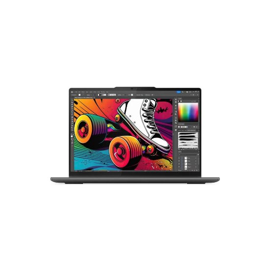 IZLOŽBENI - Laptop LENOVO Yoga 7 83DJ0036SC / Core Ultra 7 155H, 16GB, 1TB SSD, Intel Arc Graphics, 14" 2,8K 120Hz OLED Touch, Windows 11, sivi