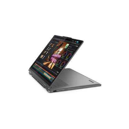IZLOŽBENI - Laptop LENOVO Yoga 7 83DJ0036SC / Core Ultra 7 155H, 16GB, 1TB SSD, Intel Arc Graphics, 14" 2,8K 120Hz OLED Touch, Windows 11, sivi
