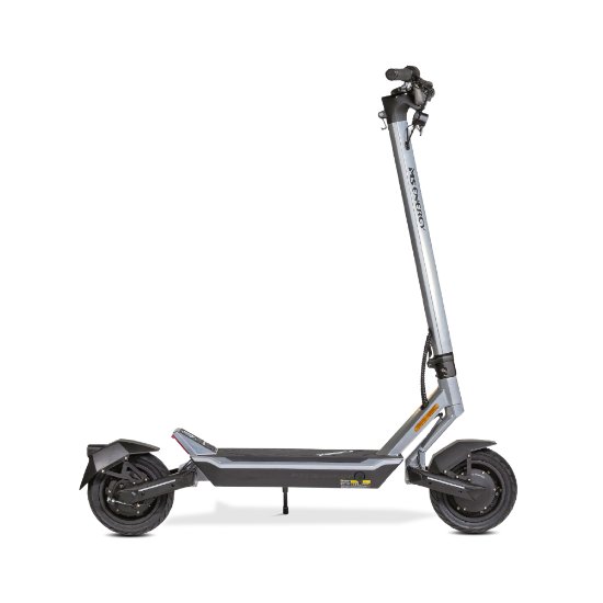 Električni romobil MS ENERGY Flare X, autonomija do 70km, brzina 25km/h, kotači 10", sivi