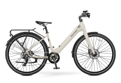 Električni bicikl MS ENERGY eBike c30, kotači 28", bijeli