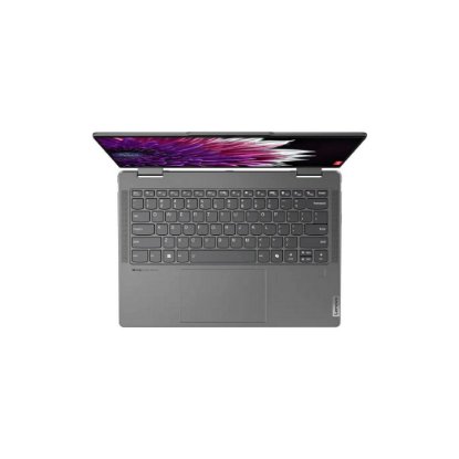 IZLOŽBENI - Laptop LENOVO Yoga 7 83DJ0036SC / Core Ultra 7 155H, 16GB, 1TB SSD, Intel Arc Graphics, 14" 2,8K 120Hz OLED Touch, Windows 11, sivi