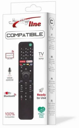Univerzalni daljinski upravljač JOLLY LINE za Sony TV RMF-TX50, IR + BT, glasovna kontrol