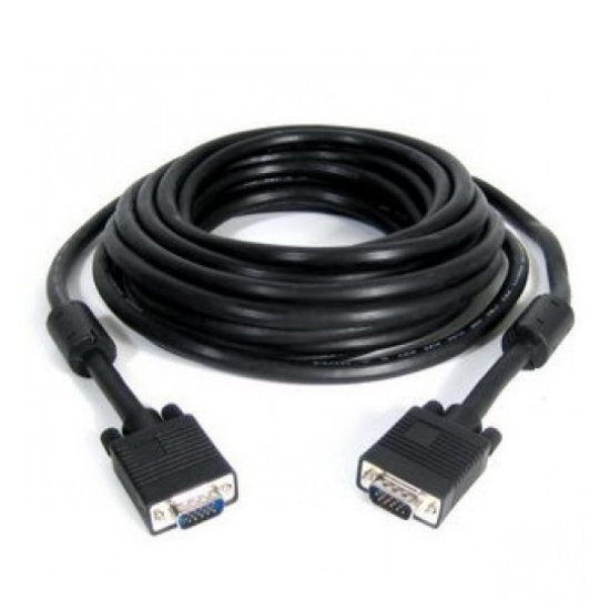 Kabel SBOX VGA (M) na VGA (M), 10 m, crni