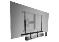 Stalak za zvučnik VOGEL'S Sound 3550, SOUND3550, zidni, crni